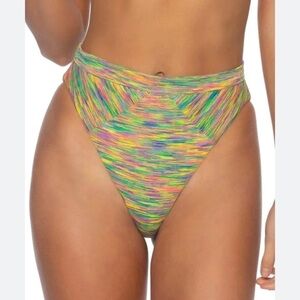 Isabella Rose Maui High Waist Swim Bottom NWT